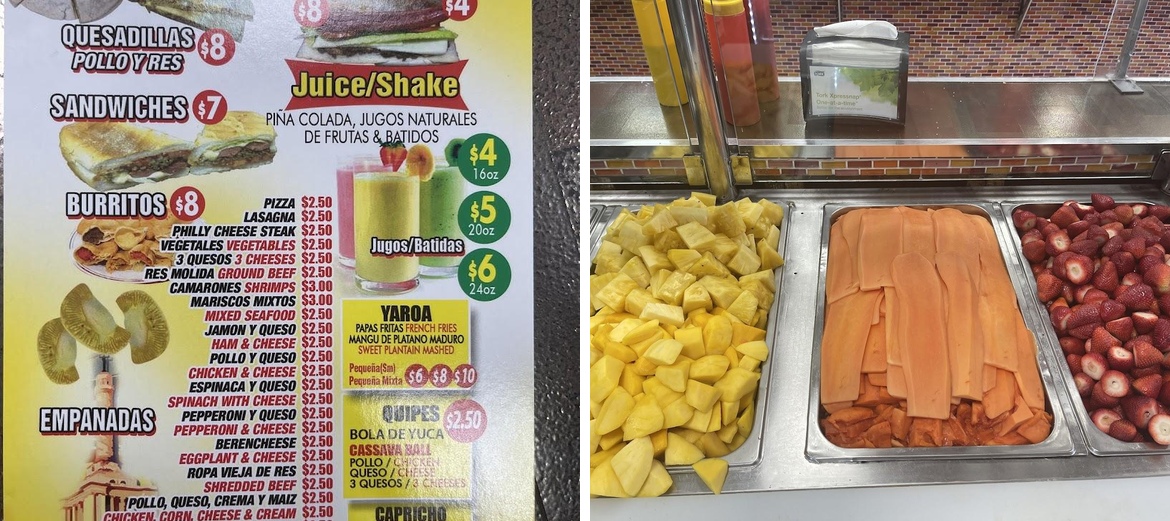 Empanadas Monumental Menu